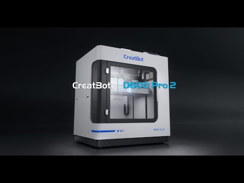 Creatbot D600 Pro 2 Professional 3D Printer Demo Creatbot D600 Pro 2 Professional 3D Printer Demo
