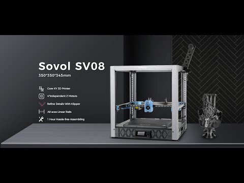 Sovol SV08 Open Source Core XY 3D Printer Demo