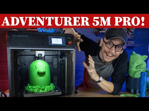 Flashforge Adventurer 5M Pro 3D Printer Demo Flashforge Adventurer 5M Pro 3D Printer Demo