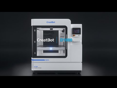 Creatbot D1000 HS Professional Large Scale 3D Printer Demo Creatbot D1000 HS Professional Large Scale 3D Printer Demo