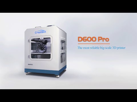 Creatbot D600 Pro 3D Printer Demo Creatbot D600 Pro 3D Printer Demo